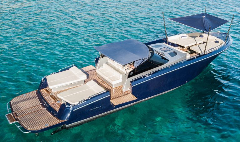 Deck of CNM Continental Tender 50 Double K - Yacht in Ibiza