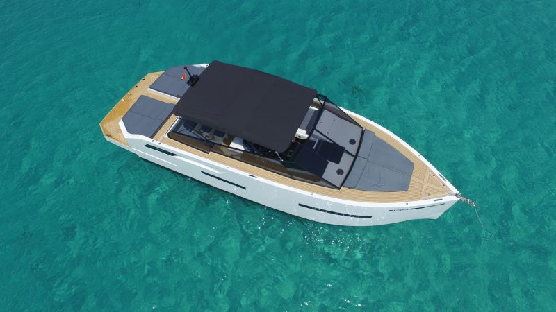 Bow sundeck of De Antonio D46 Valentina - Yacht in Ibiza