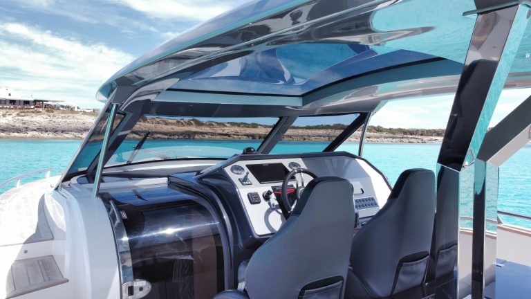 Rudder 2 of Focus Forza 37 Hug - Yacht in Ibiza