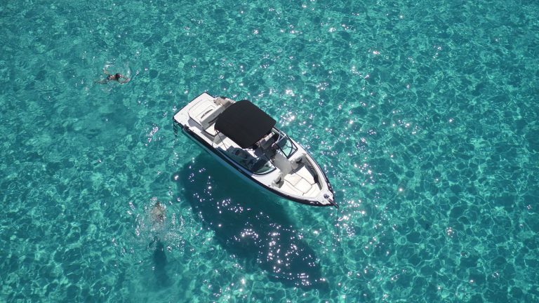 Air view 2 of Monterey 268 Just fly - Motorboat in Ibiza