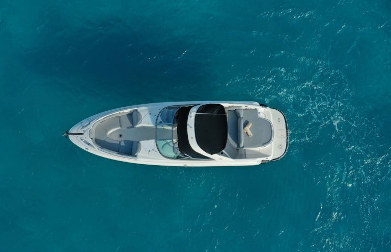 Air view of Monterey 298 Machine - Motorboat in Ibiza
