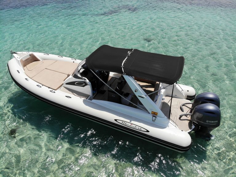 Port view of Maestrale 8.2 Playmaker - RIB in Ibiza