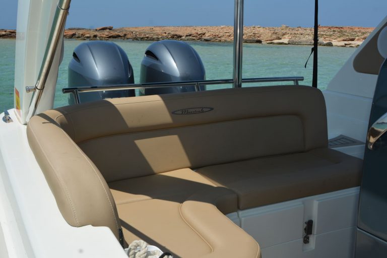 Cockpit of Maestrale 8.2 Playmaker - RIB in Ibiza