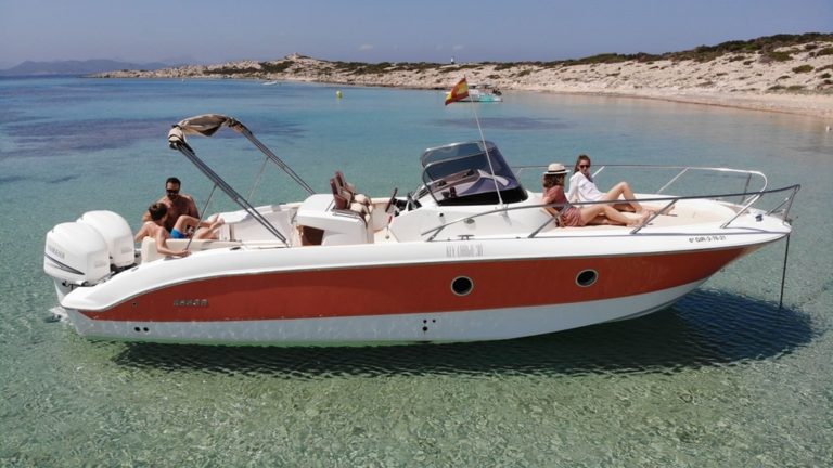 Starboard view of Sessa Marine Key Largo 30 Pantera Rosa - Motorboat in Ibiza