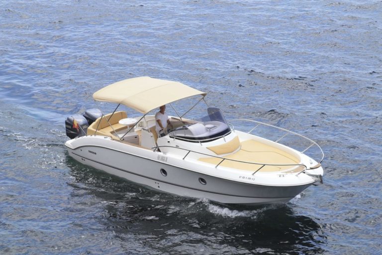 Starboard view of Sessa Marine Key Largo 30 Permanent Sunglases - Motorboat in Ibiza