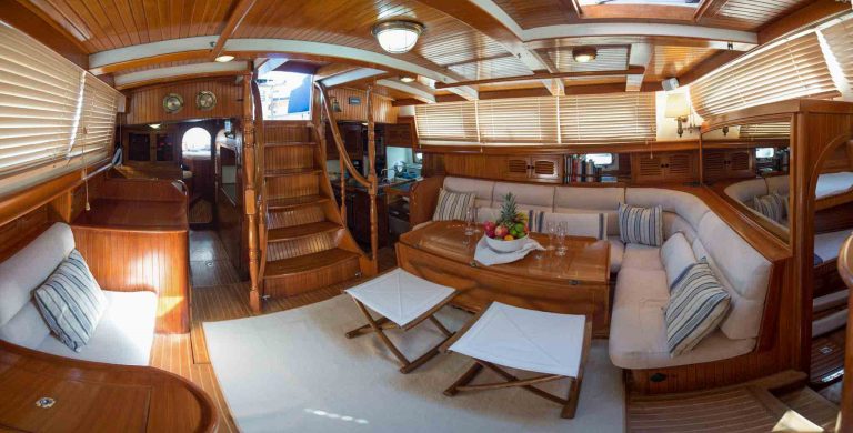 Lounge of Ta Chiao CT 56 Octopus C - Sailing boat in Ibiza
