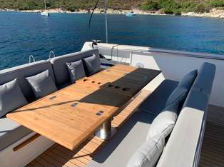 Alquiler rent location llogar mieten boot barco boat bateau ibiza Fjord40OpenA2