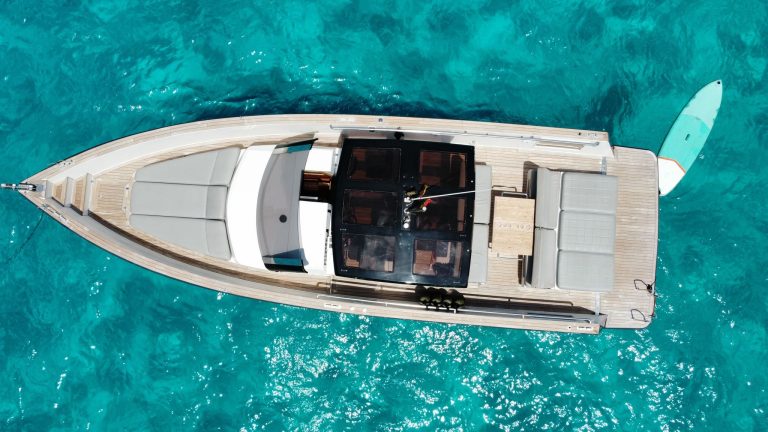 Air view of Fjord 40 Open A2 - Yacht in Ibiza