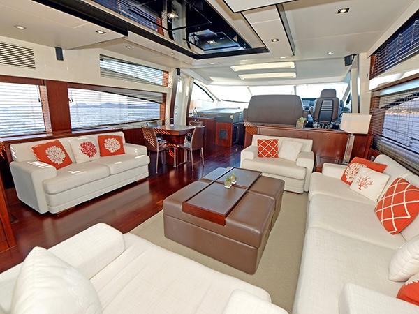 Alquiler rent location llogar mieten boot barco boat bateau ibiza SunseekerPredator84Ariyas