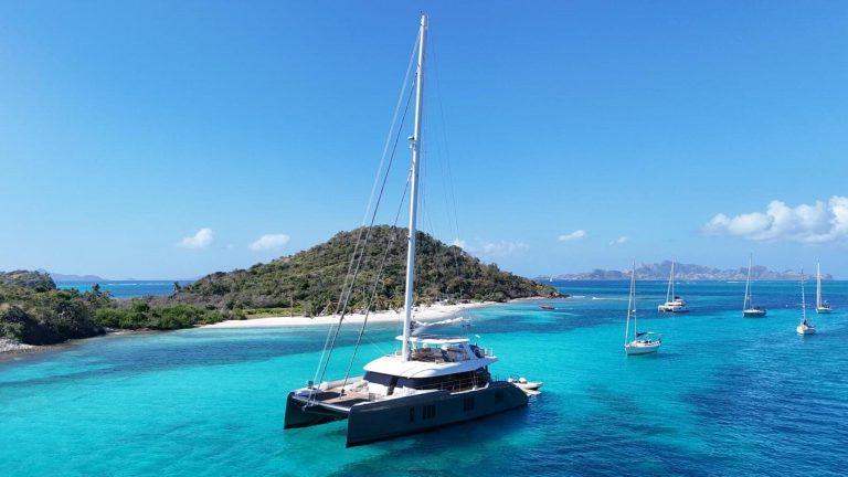 Port view of Sunreef 70 Yolo - Catamaran in Ibiza