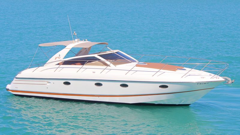 Starboard view 2 of Princess V42 Jimbaran - Yacht in Ibiza