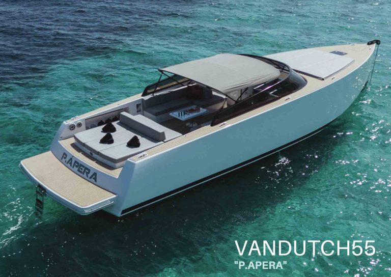 Starboard view of Van Dutch 55 P.Ápera - Yacht in Ibiza
