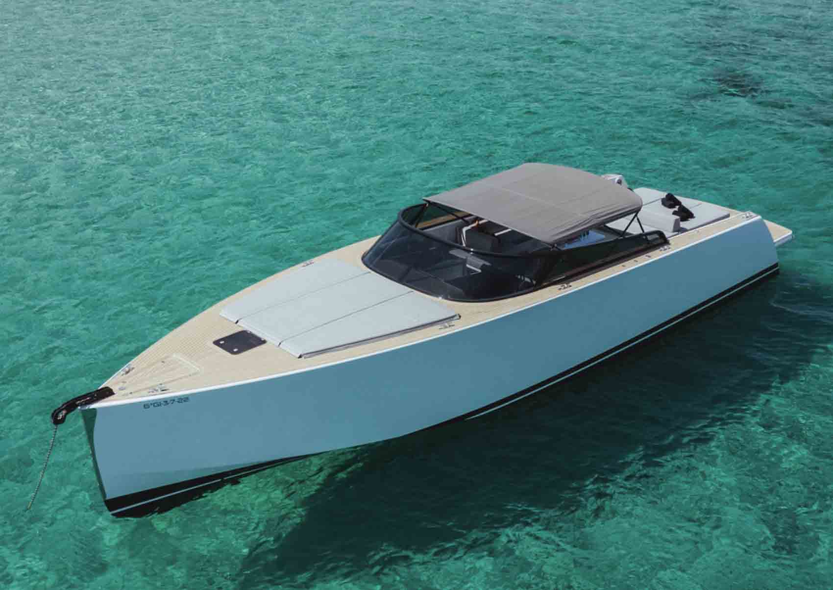 Port view of Van Dutch 55 P.Ápera - Yacht in Ibiza