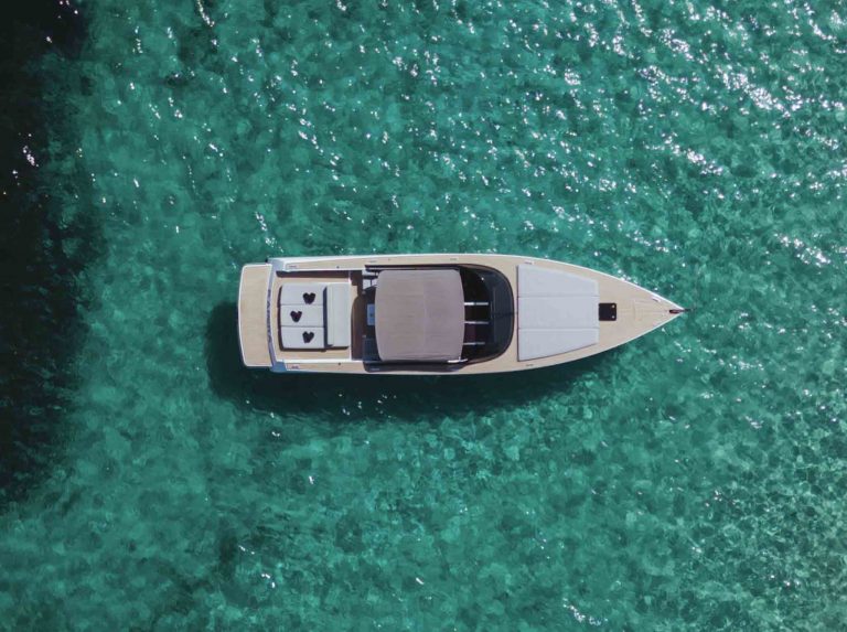 Air view 2 of Van Dutch 55 P.Ápera - Yacht in Ibiza