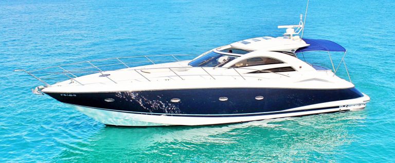 Port view of Sunseeker Portofino 53 Nielen - Yacht in Ibiza