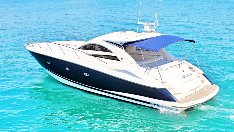 Port view of Sunseeker Portofino 53 Nielen - Yacht in Ibiza