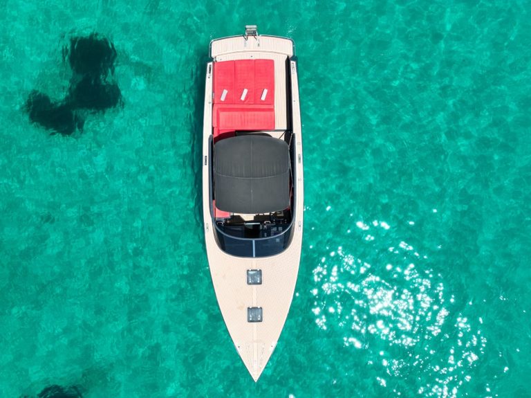 Air view of Van Dutch 40 Apple - Yacht in Ibiza