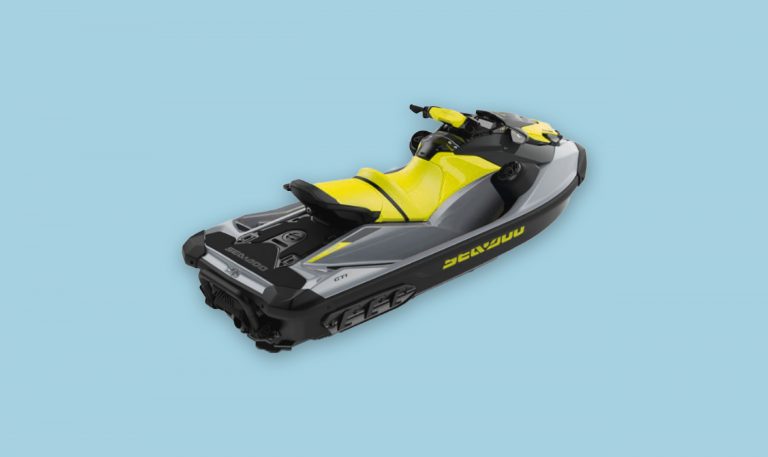 Stern of Sea Doo GTI 170 - Jet-ski in Ibiza