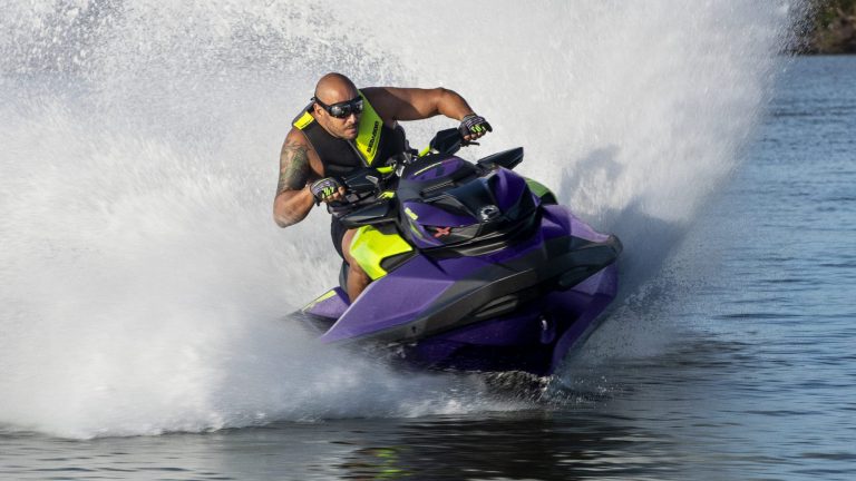 Sailing of Sea Doo RXT300 - Jet-ski in Ibiza