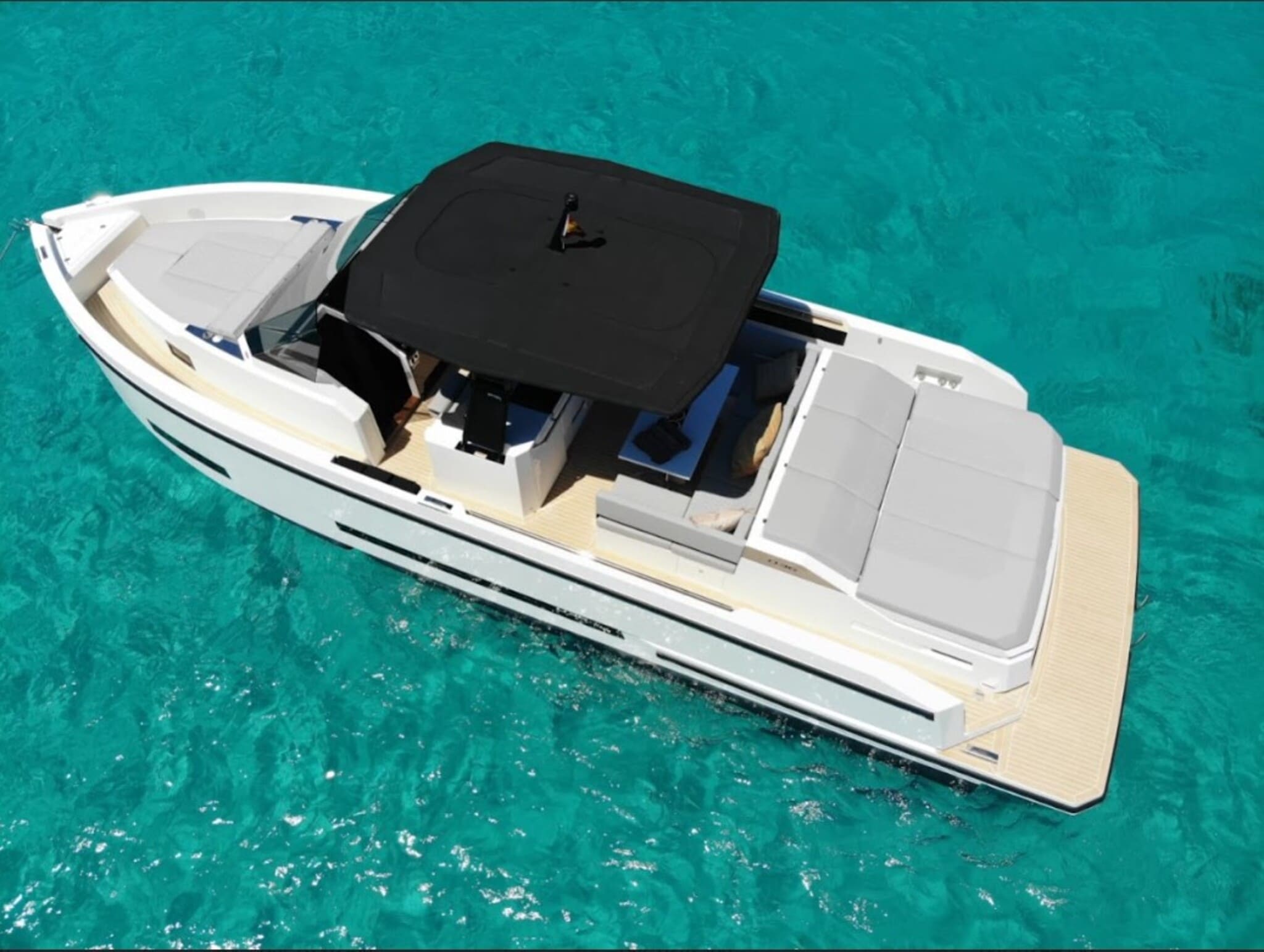 Sundeck of De Antonio D36 Havana - Yacht in Ibiza