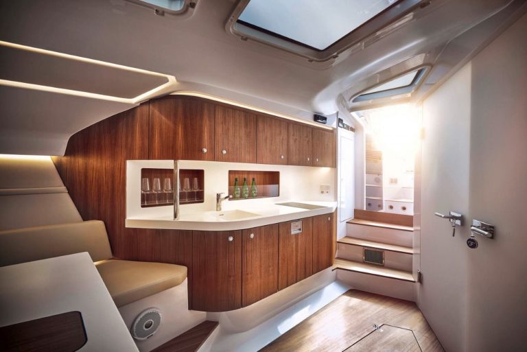 Cabin 2 of Frauscher 1414 Demon Finally - Yacht in Ibiza