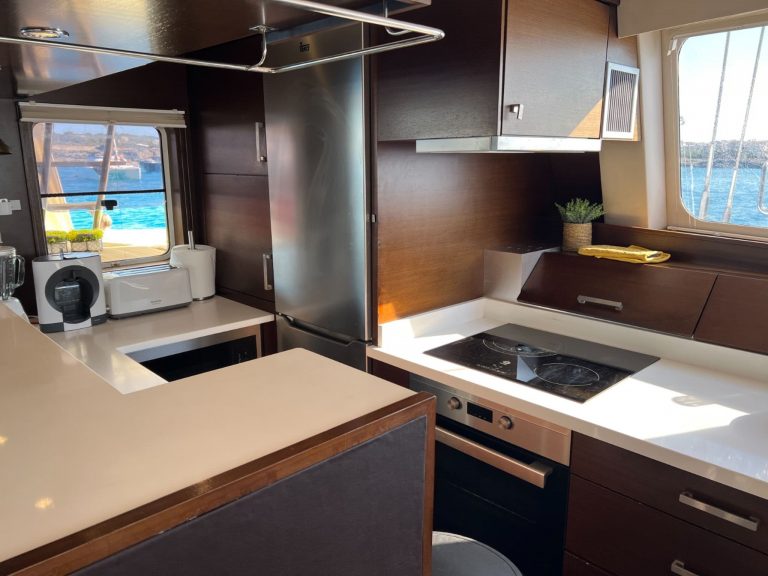 Kitchen of Sunreef 62 Tekila - Catamaran in Ibiza