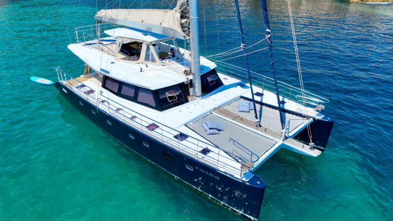 Starboard view of Sunreef 62 Tekila - Catamaran in Ibiza