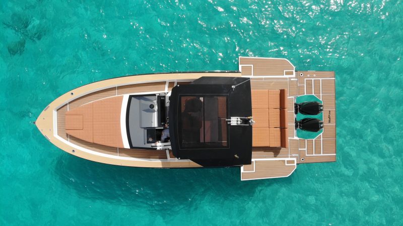 Air view 2 of Fiart Seawalker 35 Martone - Yacht in Ibiza