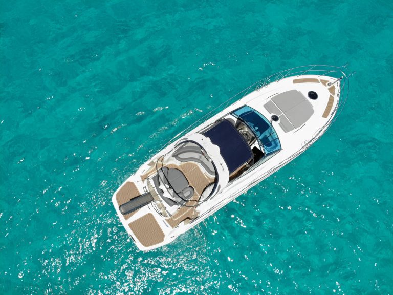 Air view of Cranchi 43 Bayswater - Motorboat in Ibiza