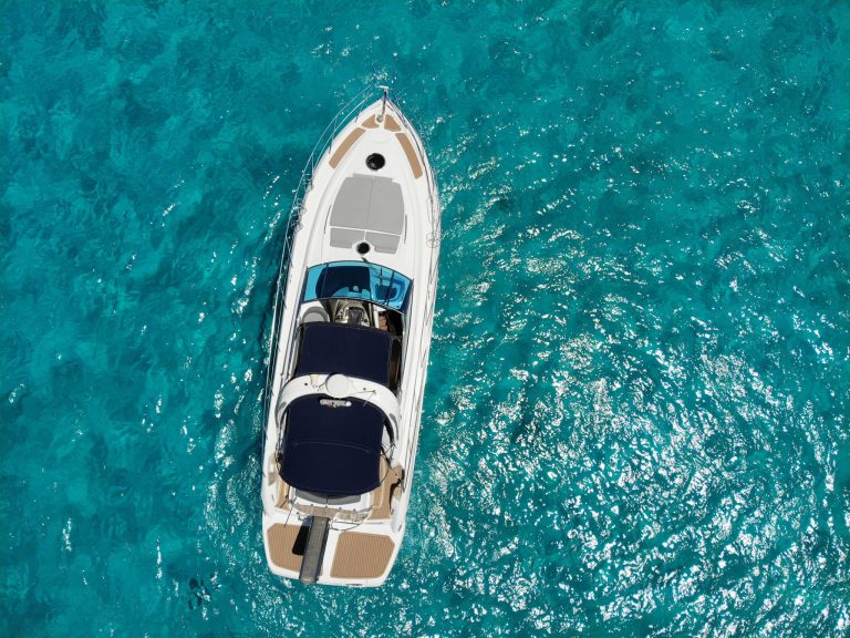 Air view of Cranchi 43 Bayswater - Motorboat in Ibiza