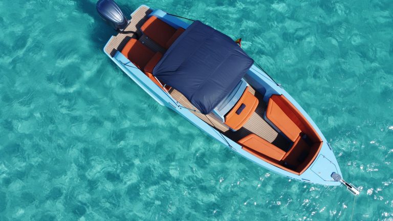Air view 3 of Salut 29 Iceman - Motorboat in Ibiza
