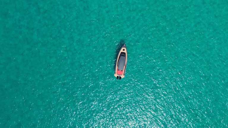 Air view 2 of Salut 38 Lone wolf - Yacht in Ibiza