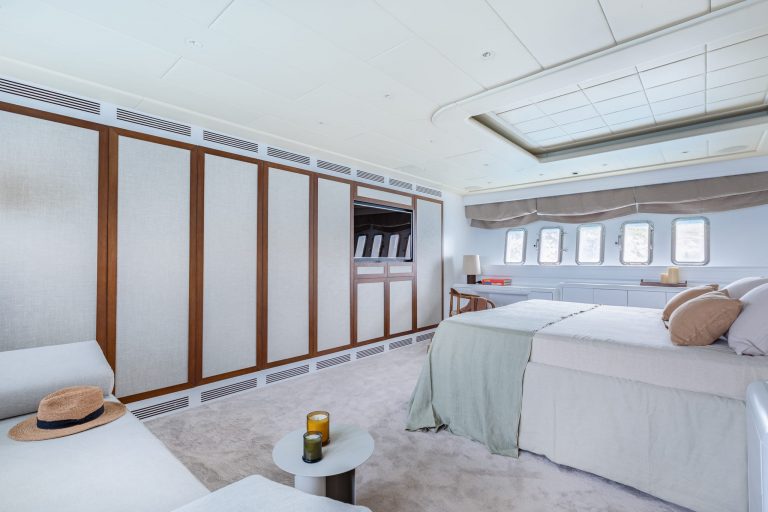 Cabin 2 of Mangusta 108 Nomad - Superyacht in Ibiza