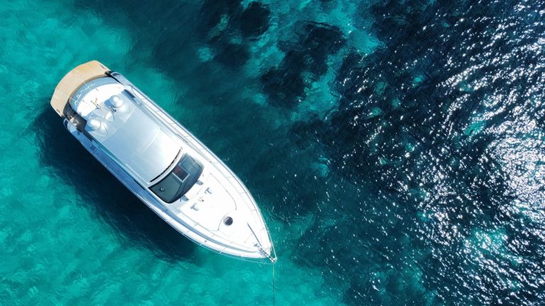 Air view 2 of Pershing 56 Enjoy - Yacht in Ibiza