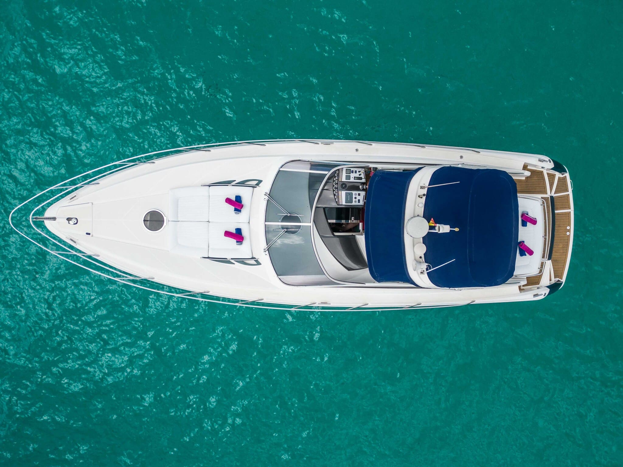 Air view of Absolut 45 Alexmar - Yacht in Ibiza