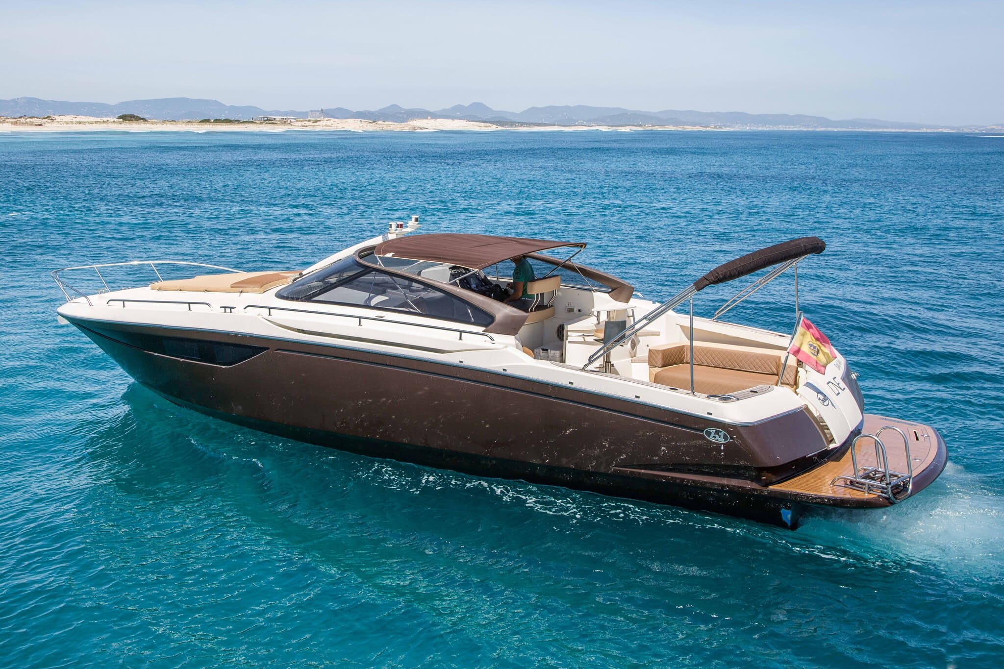 Port view of Baia One 44 Bad Ass - Yacht in Ibiza