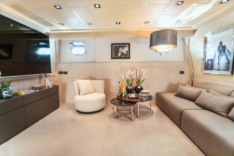 Design 3 of Mangusta 130 Mrs Grey - Superyacht in Ibiza