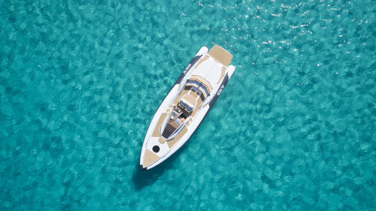 Air view of Sacs 40 Carrera - RIB in Ibiza