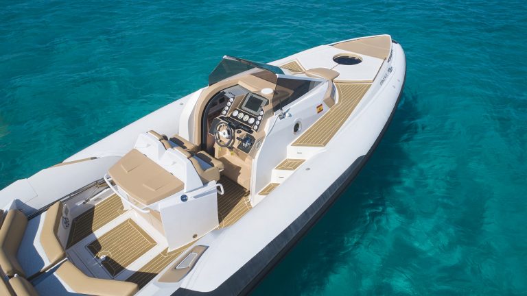 Rudder of Sacs 40 Carrera - RIB in Ibiza