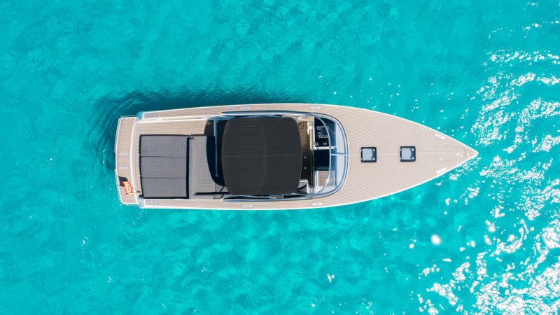 Air view of Van Dutch 40 Smart Ass - Yacht in Ibiza
