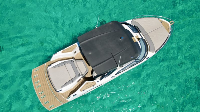 Air view of Alfastreet Marine 28 Sanfil - Motorboat in Ibiza