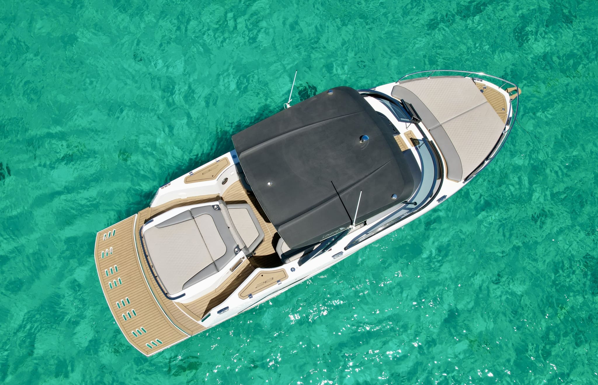 Air view of Alfastreet Marine 28 Sanfil - Motorboat in Ibiza