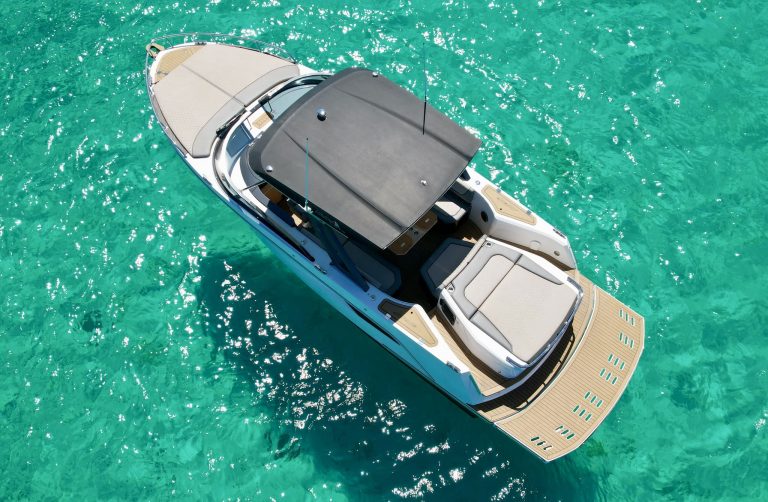 Air view 2 of Alfastreet Marine 28 Sanfil - Motorboat in Ibiza