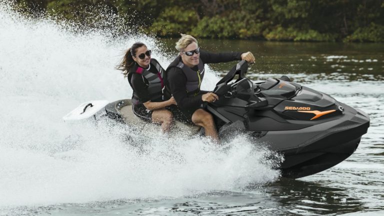 Sailing of Sea Doo GTX230 - Jet-ski in Ibiza