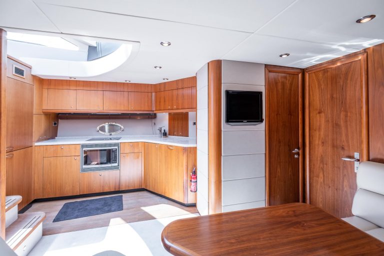 Kitchen of Sunseeker Predator 62 Shadow - Yacht in Ibiza