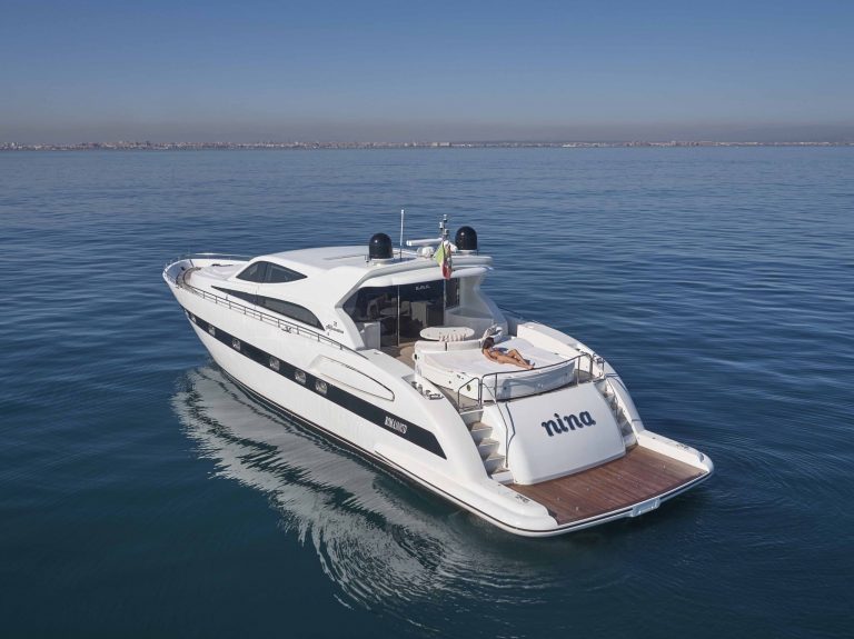 Port view of Alfamarine 78 Nina - Yacht in Ibiza