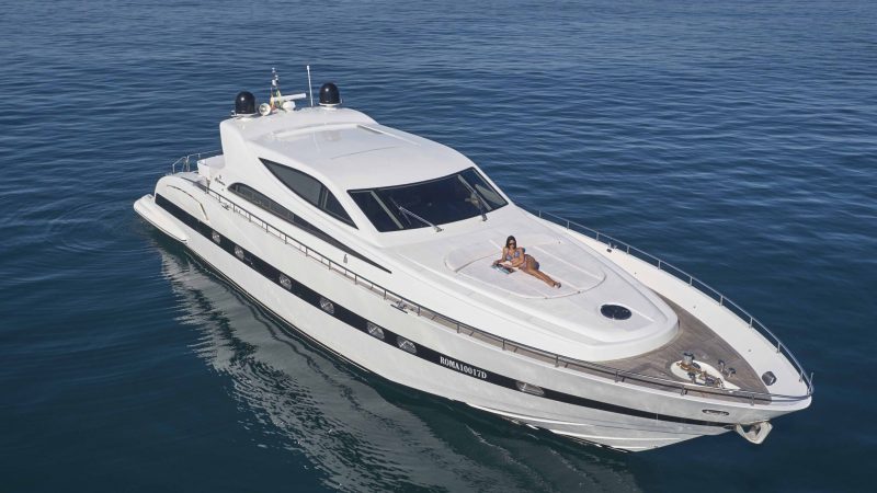 Bow sundeck of Alfamarine 78 Nina - Yacht in Ibiza