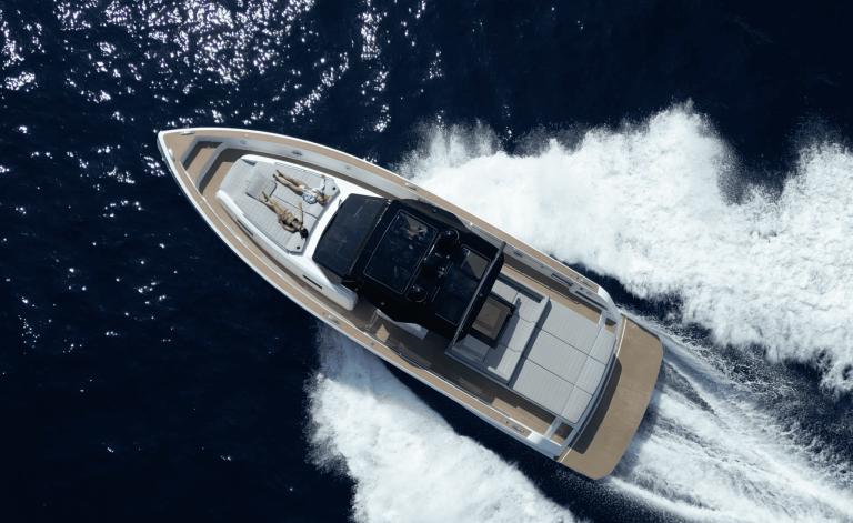 Air view of Pardo 50 Mimi - Yacht in Ibiza