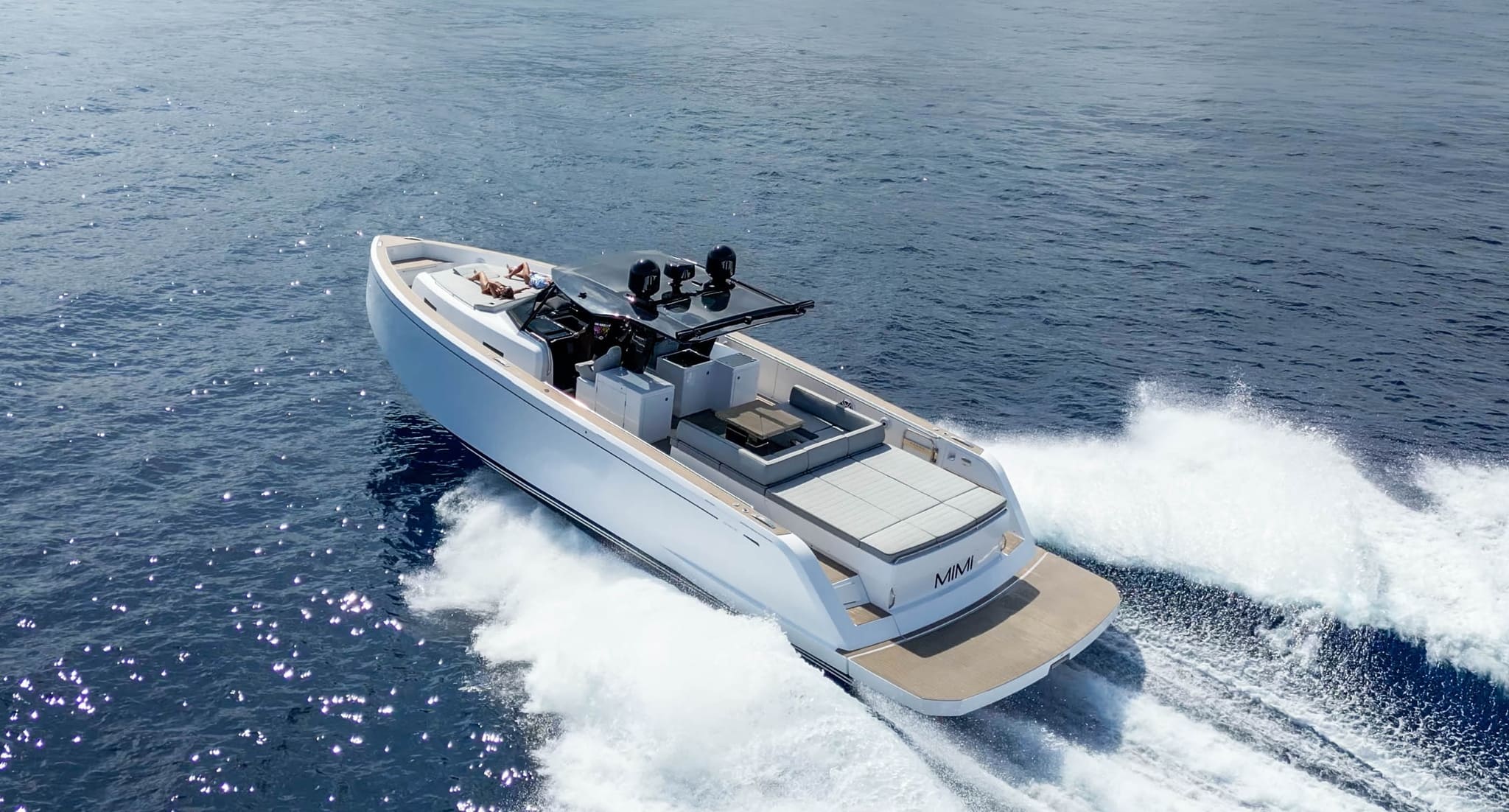 Sailing of Pardo 50 Mimi - Yacht in Ibiza