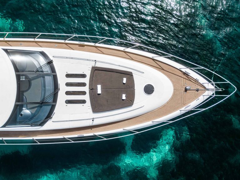 Bow 2 of Princess V65 Creta - Yacht in Ibiza